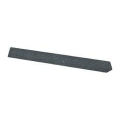 Value Collection - Three Square, Silicon Carbide, Toolroom Finishing Stick - 4" Long x 3/8" Wide, Coarse Grade - USA Tool & Supply