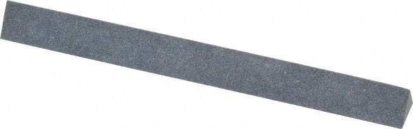 Value Collection - Three Square, Silicon Carbide, Toolroom Finishing Stick - 4" Long x 3/8" Wide, Medium Grade - USA Tool & Supply