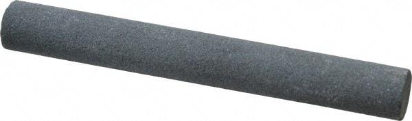 Value Collection - Round, Silicon Carbide, Toolroom Finishing Stick - 4" Long x 1/2" Wide, Medium Grade - USA Tool & Supply