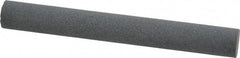 Value Collection - Round, Silicon Carbide, Toolroom Finishing Stick - 4" Long x 1/2" Wide, Fine Grade - USA Tool & Supply