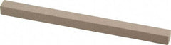 Value Collection - Square, Aluminum Oxide, Toolroom Finishing Stick - 4" Long x 1/4" Wide x 1/4" Thick, Fine Grade - USA Tool & Supply