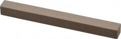 Value Collection - Square, Aluminum Oxide, Toolroom Finishing Stick - 4" Long x 3/8" Wide x 3/8" Thick, Fine Grade - USA Tool & Supply