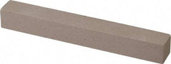 Value Collection - Square, Aluminum Oxide, Toolroom Finishing Stick - 4" Long x 1/2" Wide x 1/2" Thick, Fine Grade - USA Tool & Supply