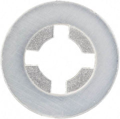 Made in USA - #8 Screw, 0.152" ID, Nylon Internal Tooth Lock Washer - 25/64" OD, Grade 6/6 - USA Tool & Supply