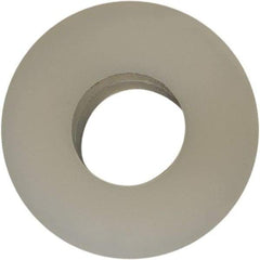 Made in USA - #6 Screw, Grade 6/6 Nylon Standard Flat Washer - 3.56mm ID x 5/16" OD, 1.57mm Thick - USA Tool & Supply