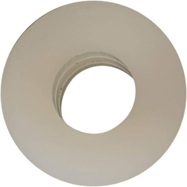 Made in USA - #8 Screw, Grade 6/6 Nylon Standard Flat Washer - 4.34mm ID x 3/8" OD, 3.18mm Thick - USA Tool & Supply