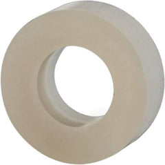 Made in USA - #10 Screw, Grade 6/6 Nylon Standard Flat Washer - 4.93mm ID x 3/8" OD, 3.18mm Thick - USA Tool & Supply