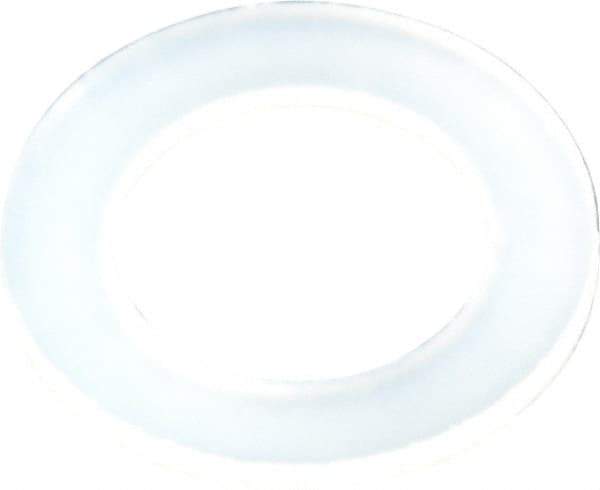 Made in USA - 5/16" Screw, Grade 6/6 Nylon Standard Flat Washer - 8.05mm ID x 1/2" OD, 0.81mm Thick - USA Tool & Supply