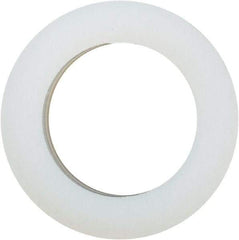 Made in USA - 5/16" Screw, Grade 6/6 Nylon Standard Flat Washer - 8.05mm ID x 1/2" OD, 3.18mm Thick - USA Tool & Supply