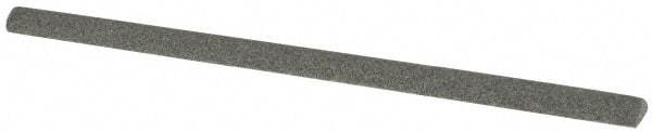 Value Collection - Half Round, Aluminum Oxide, Toolroom Finishing Stick - 4" Long x 1/4" Wide, Medium Grade - USA Tool & Supply