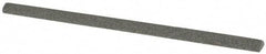 Value Collection - Half Round, Aluminum Oxide, Toolroom Finishing Stick - 4" Long x 1/4" Wide, Medium Grade - USA Tool & Supply