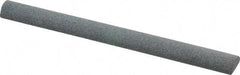 Value Collection - Half Round, Aluminum Oxide, Toolroom Finishing Stick - 4" Long x 3/8" Wide, Coarse Grade - USA Tool & Supply