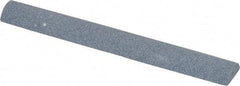 Value Collection - Half Round, Aluminum Oxide, Toolroom Finishing Stick - 4" Long x 1/2" Wide, Coarse Grade - USA Tool & Supply