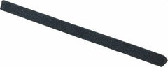 Value Collection - Three Square, Aluminum Oxide, Toolroom Finishing Stick - 4" Long x 1/4" Wide, Coarse Grade - USA Tool & Supply