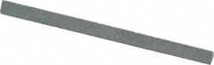 Value Collection - Three Square, Aluminum Oxide, Toolroom Finishing Stick - 4" Long x 1/4" Wide, Medium Grade - USA Tool & Supply