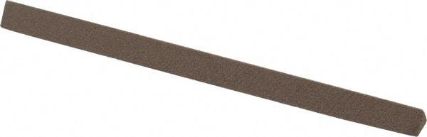 Value Collection - Three Square, Aluminum Oxide, Toolroom Finishing Stick - 4" Long x 1/4" Wide, Fine Grade - USA Tool & Supply