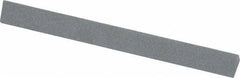 Value Collection - Three Square, Aluminum Oxide, Toolroom Finishing Stick - 4" Long x 3/8" Wide, Medium Grade - USA Tool & Supply