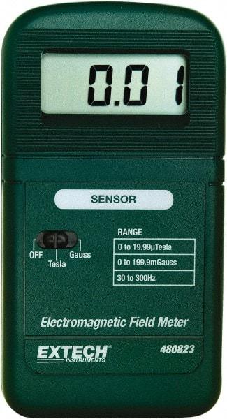 Extech - 30 to 300 Hz, LCD Display, EMF and ELF Meter - USA Tool & Supply