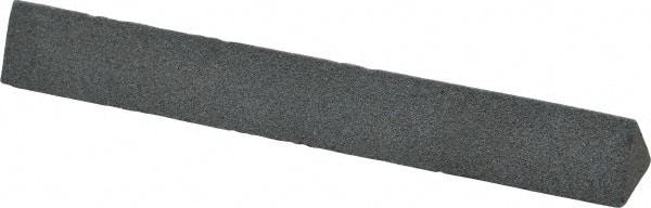 Value Collection - Three Square, Aluminum Oxide, Toolroom Finishing Stick - 4" Long x 1/2" Wide, Medium Grade - USA Tool & Supply