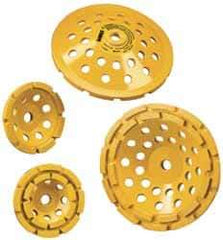 DeWALT - 4" Diam, Surface Grinding Wheel - Diamond, 15,000 Max RPM - USA Tool & Supply
