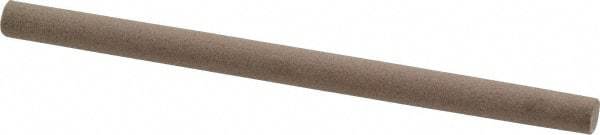 Value Collection - Round, Aluminum Oxide, Toolroom Finishing Stick - 4" Long x 1/4" Wide, Fine Grade - USA Tool & Supply