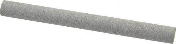 Value Collection - Round, Aluminum Oxide, Toolroom Finishing Stick - 4" Long x 3/8" Wide, Medium Grade - USA Tool & Supply