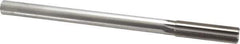 Made in USA - 0.6245" High Speed Steel 8 Flute Chucking Reamer - Straight Flute, 0.5615" Straight Shank, 2-1/4" Flute Length, 9" OAL - USA Tool & Supply