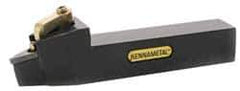 Kennametal - MVVN, Neutral Cut, 0° Lead Angle, 20mm Shank Height x 20mm Shank Width, Negative Rake Indexable Turning Toolholder - 125mm OAL, VN..1604.. Insert Compatibility, Series Kenloc - USA Tool & Supply