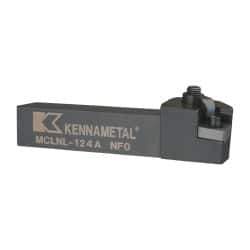 Kennametal - MCLN, Left Hand Cut, 5° Lead Angle, 3/4" Shank Height x 3/4" Shank Width, Negative Rake Indexable Turning Toolholder - 4" OAL, CN..43. Insert Compatibility, Series Kenloc - USA Tool & Supply