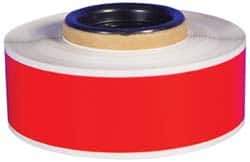 NMC - 984" Long, Red Vinyl Tape - For UDO LP400 Label Printer - USA Tool & Supply