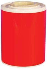 NMC - 984" Long, Red Vinyl Tape - For UDO LP400 Label Printer - USA Tool & Supply