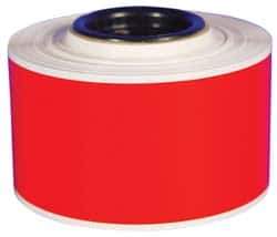 NMC - 984" Long, Red Vinyl Tape - For UDO LP400 Label Printer - USA Tool & Supply