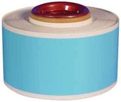 NMC - 984" Long, Light Blue Vinyl Tape - For UDO LP400 Label Printer - USA Tool & Supply