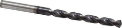 Guhring - 0.2756" 130° Powdered Metal Jobber Drill - FIREX Finish, Right Hand Cut, Parabolic Flute, Straight Shank, 4-9/32" OAL, Cone Relief Point - USA Tool & Supply