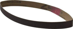 Tru-Maxx - 1/2" Wide x 12" OAL, 240 Grit, Aluminum Oxide Abrasive Belt - Aluminum Oxide, Very Fine, Coated - USA Tool & Supply