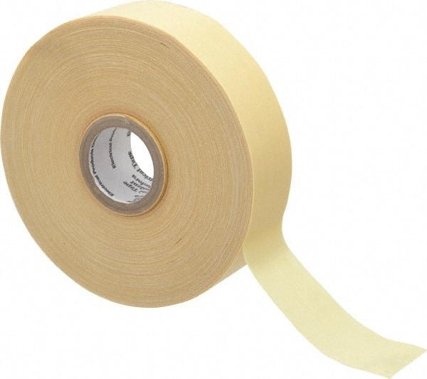 3M - 1" x 110', Yellow Cotton Cloth Electrical Tape - Series 2520, 8 mil Thick, 800 V/mil Dielectric Strength, 50 Lb./Inch Tensile Strength - USA Tool & Supply