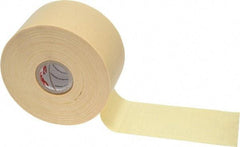 3M - 2" x 110', Yellow Cotton Cloth Electrical Tape - Series 2520, 8 mil Thick, 800 V/mil Dielectric Strength, 50 Lb./Inch Tensile Strength - USA Tool & Supply