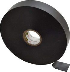 3M - 3/4" x 110', Black Vinyl Electrical Tape - Series 22, 10 mil Thick, 20 Lb./Inch Tensile Strength - USA Tool & Supply