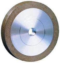 Strauss - 6" Diam x 1" Hole x 1" Thick, 80/100 Grit Surface Grinding Wheel - Diamond, Type 1A1, Medium/Fine Grade, 6,500 Max RPM - USA Tool & Supply
