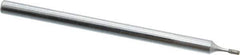 Strauss - Diamond (Abrasive) Grinding Pin - 1/8" Shank Diam x 2" Shank Length, Fine Grade, 120 Grit - USA Tool & Supply