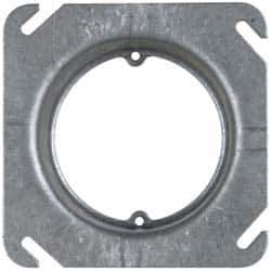 Cooper Crouse-Hinds - Electrical Outlet Box Steel Square Cover - USA Tool & Supply