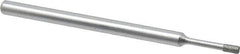 Strauss - 1/8" Head Thickness Diamond (Abrasive) Grinding Pin - 1/8" Shank Diam x 2" Shank Length, (170 Mesh Grit) - USA Tool & Supply