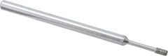 Strauss - 1/8" Head Thickness Diamond (Abrasive) Grinding Pin - 1/8" Shank Diam x 2" Shank Length, Medium Grade, 80 Grit - USA Tool & Supply