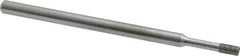 Strauss - 0.157" Head Thickness Diamond (Abrasive) Grinding Pin - 1/8" Shank Diam x 2" Shank Length, (170 Mesh Grit) - USA Tool & Supply