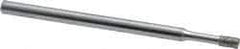 Strauss - 0.157" Head Thickness Diamond (Abrasive) Grinding Pin - 1/8" Shank Diam x 2" Shank Length, Medium Grade, 80 Grit - USA Tool & Supply