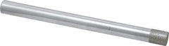 Strauss - 1/4" Head Diam x 0.276" Head Thickness Diamond (Abrasive) Grinding Pin - 1/4" Shank Diam x 3" Shank Length, (170 Mesh Grit) - USA Tool & Supply