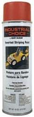 Rust-Oleum - 18 fl oz Red Striping Paint - 150' Coverage at 4" Wide, Solvent-Based Formula - USA Tool & Supply