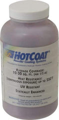 Made in USA - 8 oz Maroon (MG) Paint Powder Coating - Polyurethane, 10 Sq Ft Coverage - USA Tool & Supply