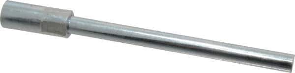 Value Collection - 6" Long x 3/8" Rod Diam, Tube Brush Extension Rod - 1/2-12 Female Thread - USA Tool & Supply