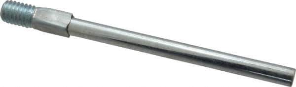 Value Collection - 6" Long x 3/8" Rod Diam, Tube Brush Extension Rod - 1/2-12 Male Thread - USA Tool & Supply